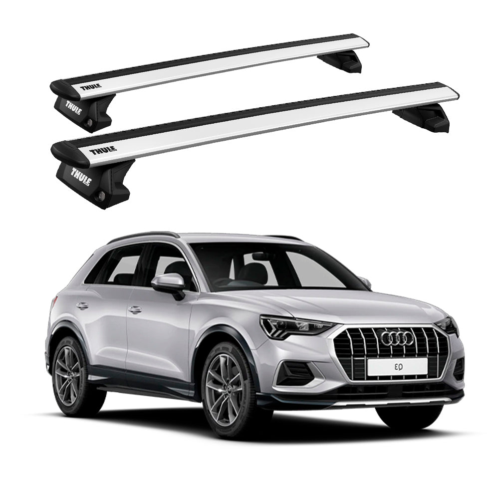 Rack Thule Wingbar Evo Audi Q3 c/ trilhos embutidos 19 -