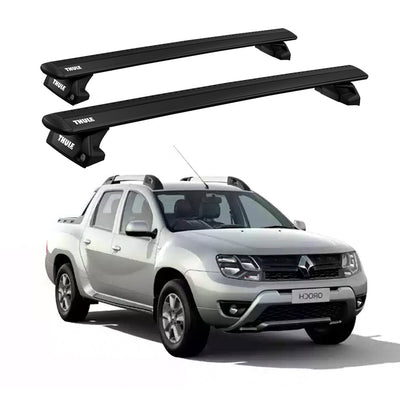 Rack Thule Wingbar Evo Renault Oroch c/ Longarina 16 - 19