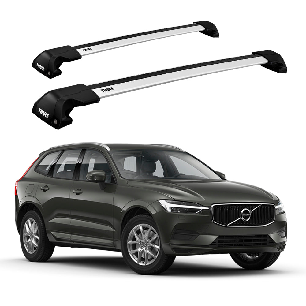 Rack Thule Wingbar Edge Volvo XC60 c/ trilhos embutidos 17-