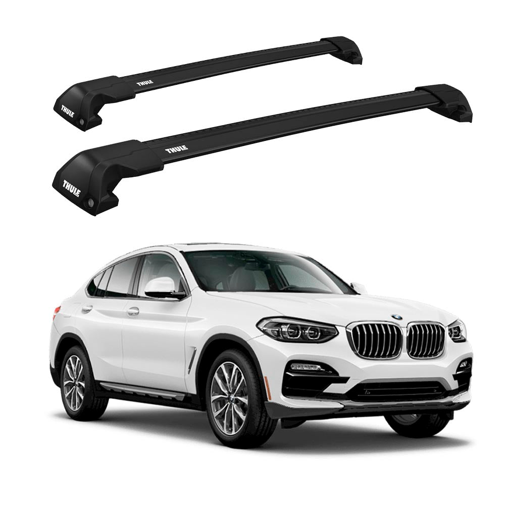 Rack Thule Wingbar Edge BMW X4 c/ trilhos embutidos 19 -