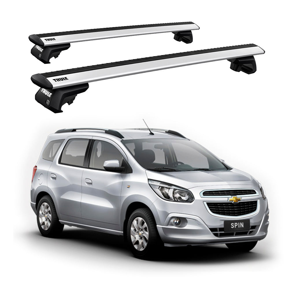 Rack Thule Wingbar Evo Chevrolet Spin c/ Longarina 12 -