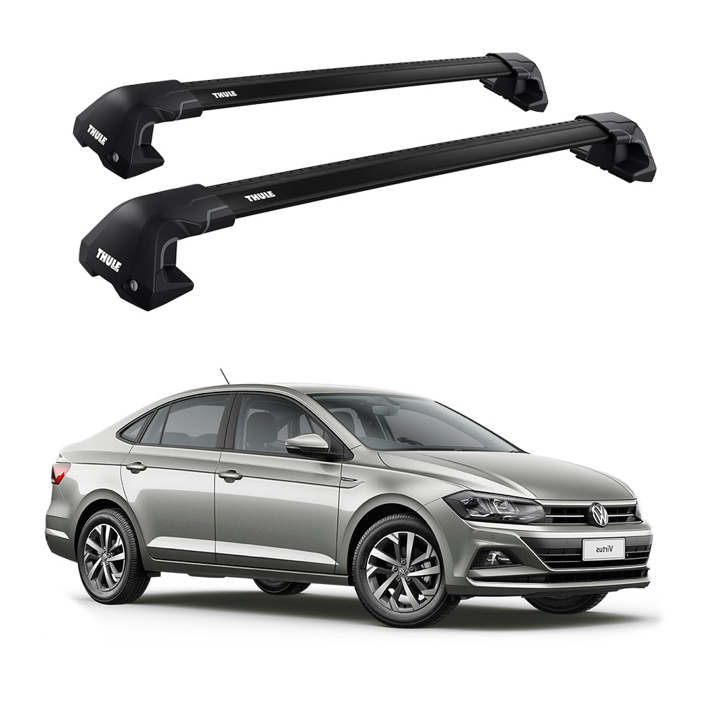 Rack Thule WingBar Edge em Alumínio VW Virtus 2018 -