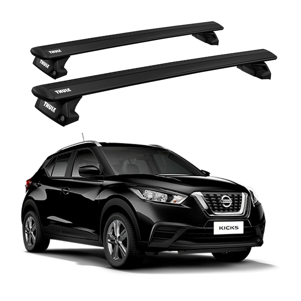 Rack Thule Evo Nissan Kicks c/ trilhos embutidos 16 -