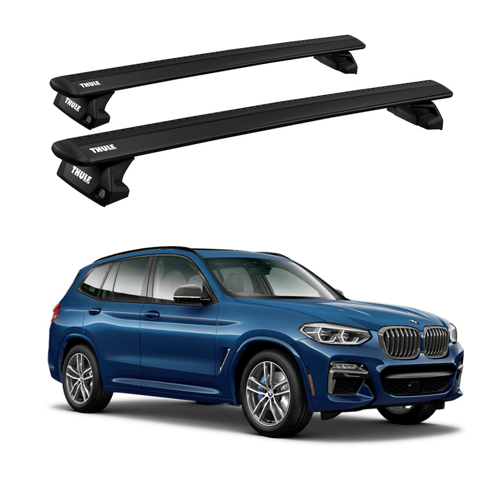 Rack Thule Wingbar Evo BMW X3 c/ trilhos embutidos 18 -