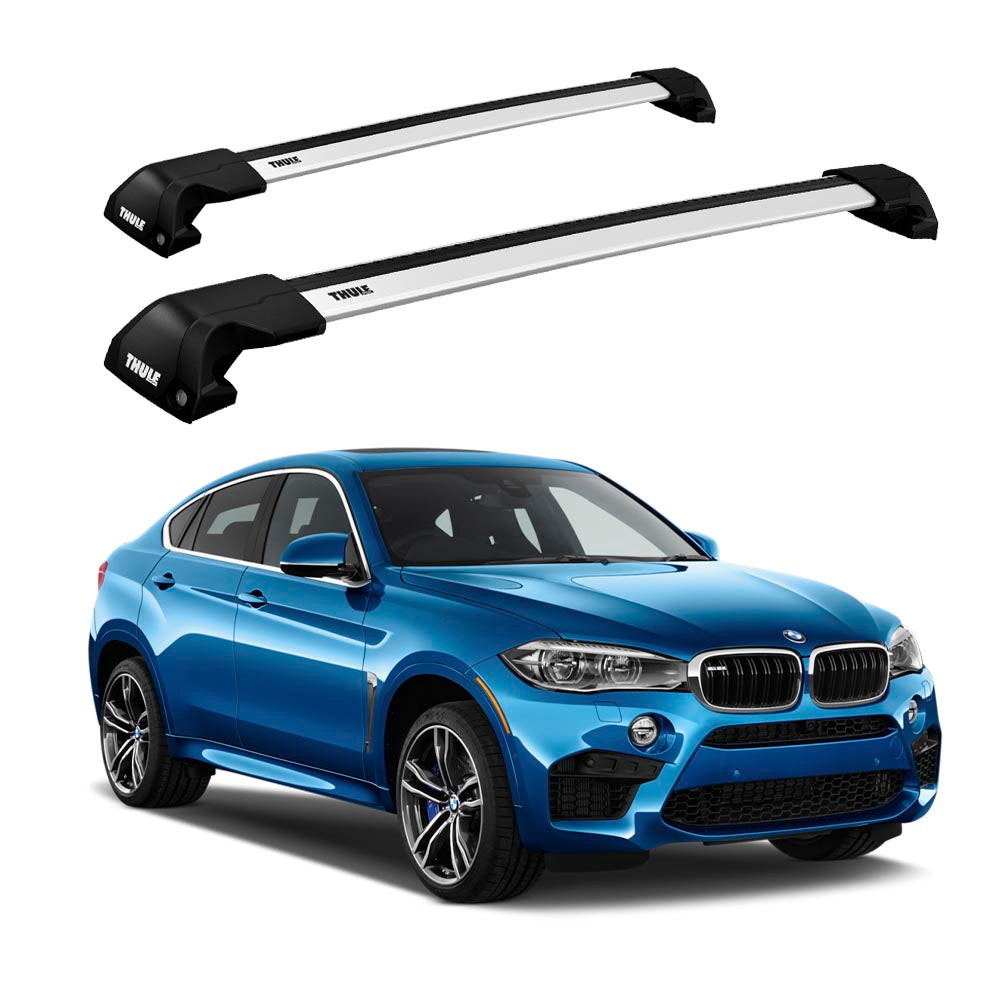 Rack Thule Wingbar Edge BMW X6 c/ trilhos embutidos 20 -