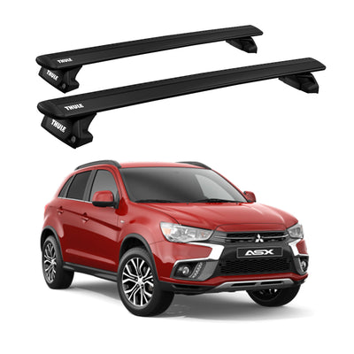 Rack Thule Wingbar Evo Mitsubishi ASX c/ trilhos emb. 10 -