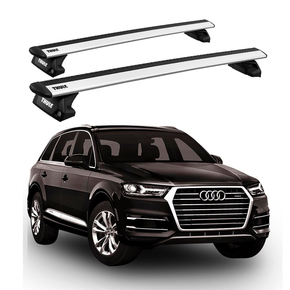 Rack Thule Wingbar Evo Audi Q5 c/ trilhos embutidos 17 -