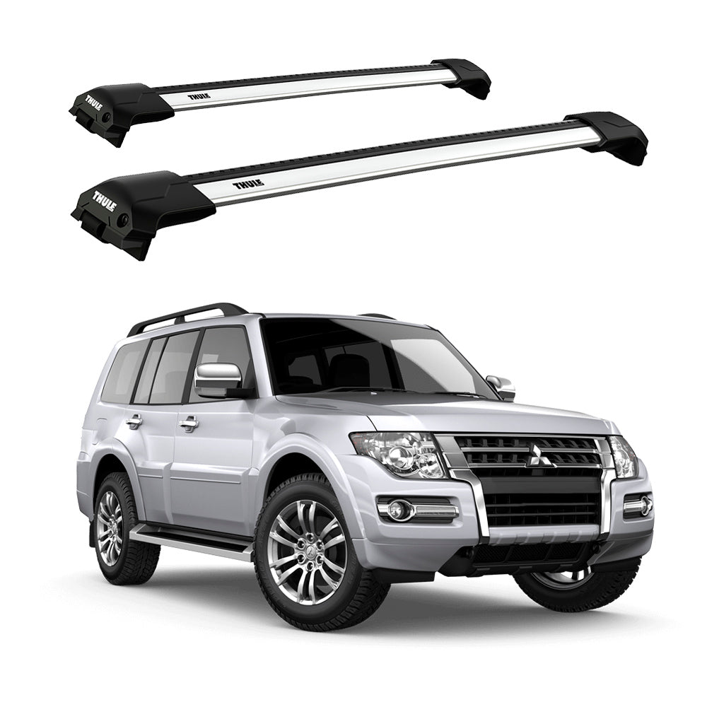 Rack Thule Wingbar Edge Mitsubishi Pajero c/ Longarina 07 -