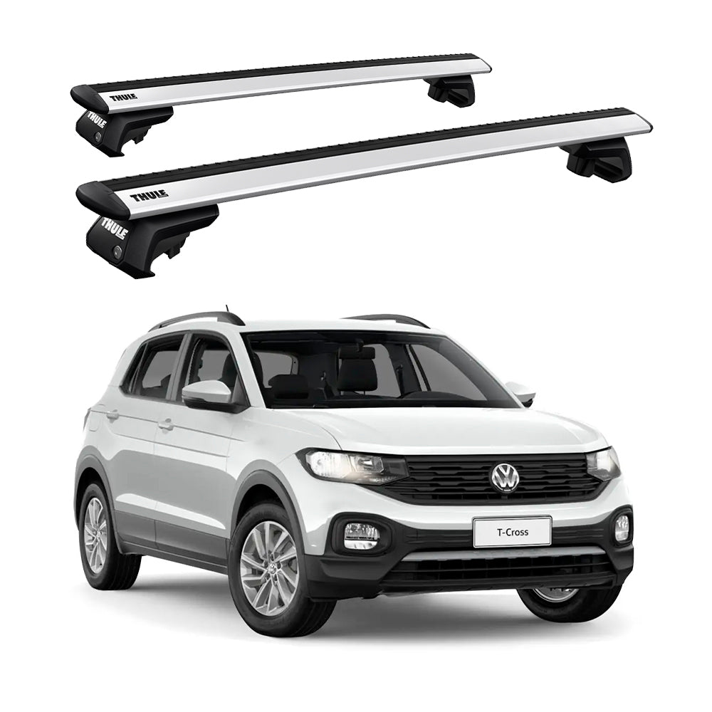 Rack Thule Wingbar Evo Volks T-cross c/ longarinas 19 -