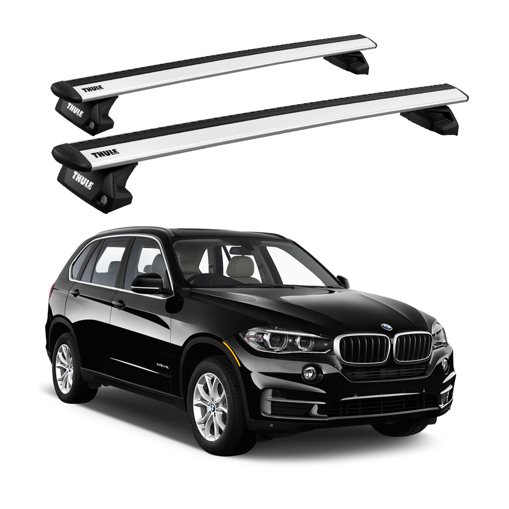 Rack Thule Wingbar Evo BMW X5 c/ trilhos embutidos 19 -