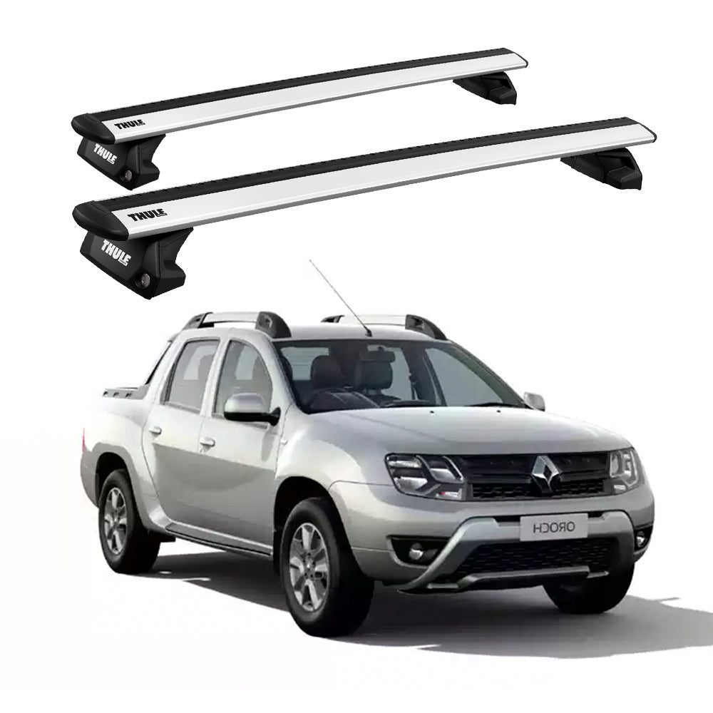 Rack Thule Wingbar Evo Renault Oroch c/ Longarina 16 - 19