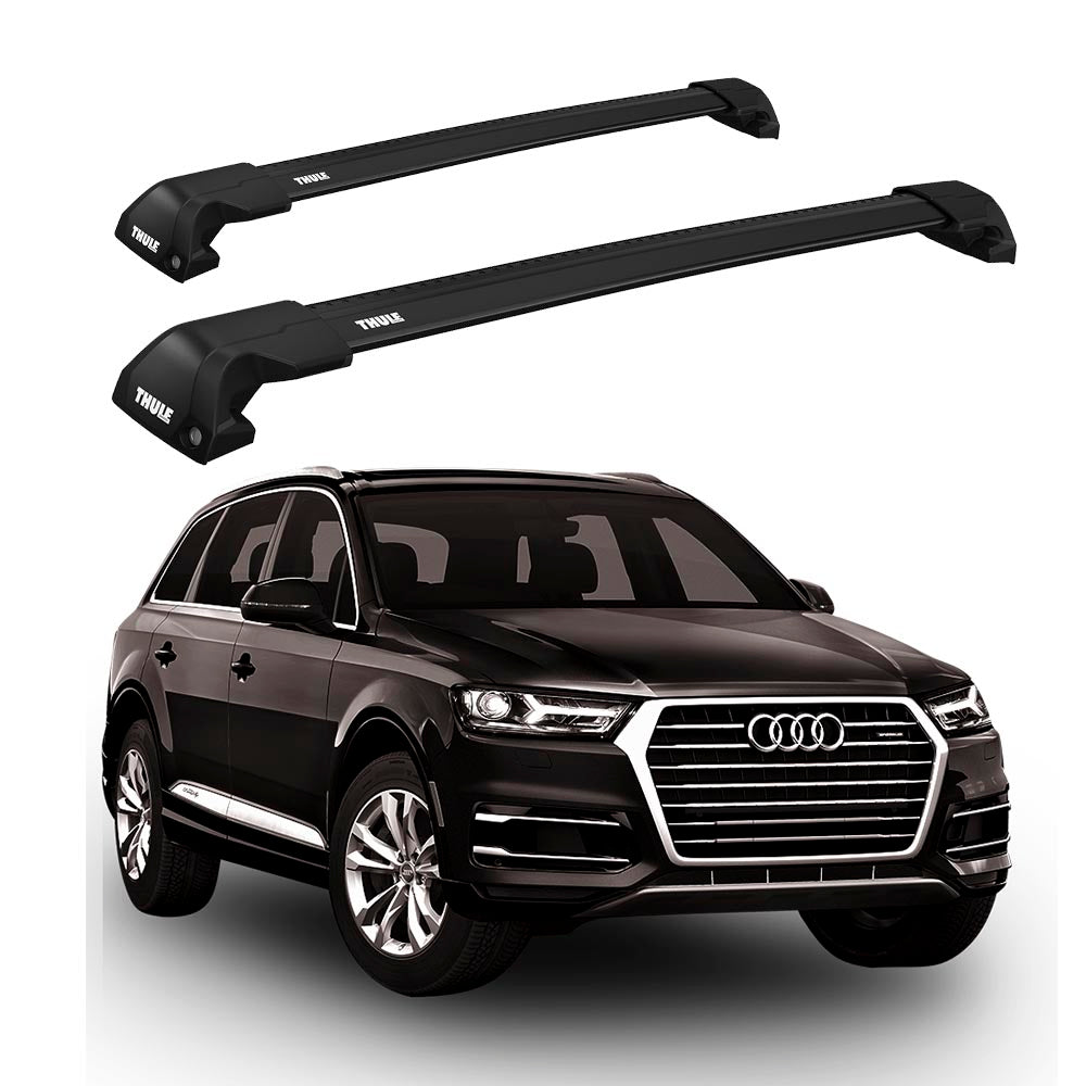 Rack Thule Wingbar Edge Audi Q5 c/ trilhos embutidos 17 -